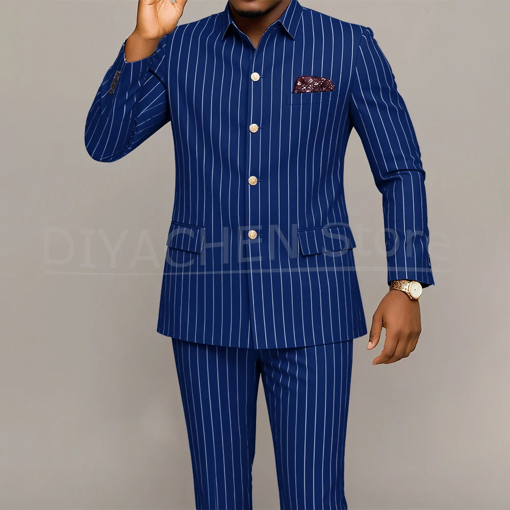 Costume Homme Slim Fit LAIDITYA – Simple Boutonnage, Style Smart Casual &amp; Sur-Mesure Artisanal