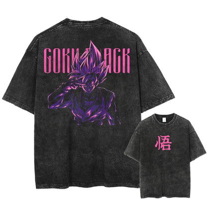 Débardeur Hip-Hop DRAGON BALL – Style Streetwear, Maille Coton &amp; Confort Four Seasons