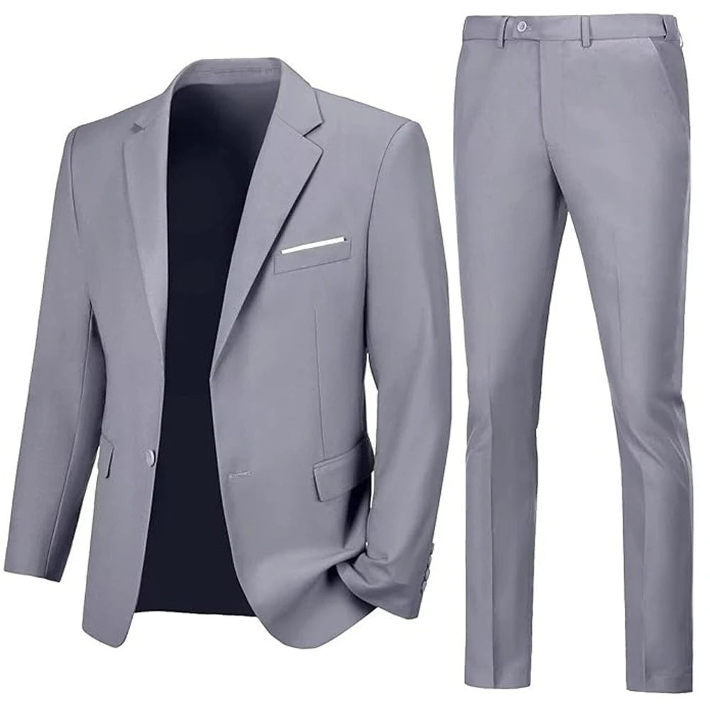 Costume Élégant pour Homme – ZHUOLIN (Modèle 0668)