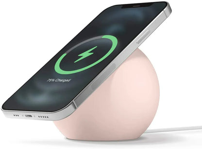 Ball Shape Magnetic Silicone Charging Desk Holder Stand for Magsafe iPhone 16 15 14 13 Macsafe Charger Dock Station Accessories