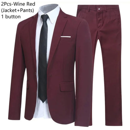 Costume Élégant pour Homme – ZHUOLIN (Modèle 0668)
