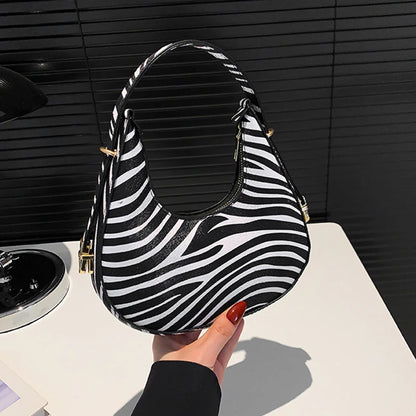 Yogodlns Hobo Bag - Trendy Animal Print
