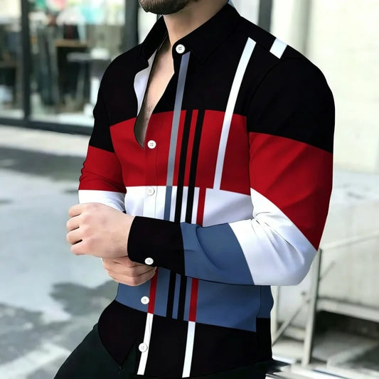 Chemise "Smart Casual" pour Homme – Élégance Business, Confort Quotidien