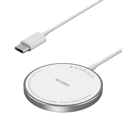 Magnetic Wireless Fast Charger Dual USB Port Mini Charging Pad For iPhone 17 16 15 14 13 12 Pro Max Universal Phone Accessory