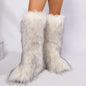 Cuissardes de Neige "Furry Punk" HSFUR – Chaleur Extrême &amp; Style Alternatif