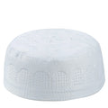 2024 Embroidered Hui Islamic Male Hat Muslim Worship Hat Saudi Arabian Emirates Hat Indian Hat Topi Kufi Round Cap