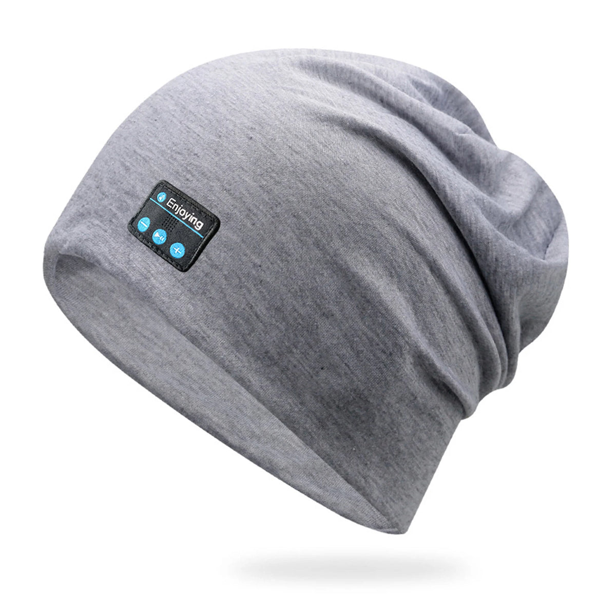 Wireless Stereo Bluetooth Headphone Summer Beanie Sleep Soft Cotton Cap Lightweight Running Earphone Headset Sports Music Hat