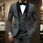 Costume de Mariage Formel Homme TTXI – Simple Boutonnage, Coupe Élégante &amp; Tissage Premium