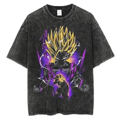 Débardeur Hip-Hop DRAGON BALL – Style Streetwear, Maille Coton &amp; Confort Four Seasons