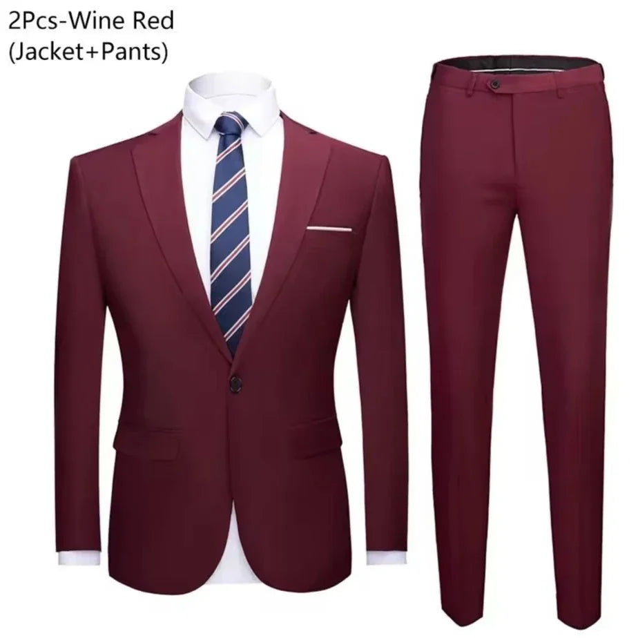 Costume Élégant pour Homme – ZHUOLIN (Modèle 0668)