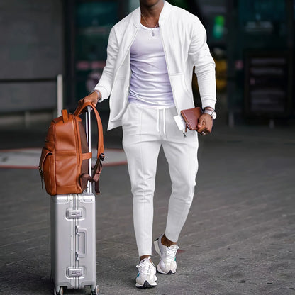 Ensemble Sportif – Style Urbain &amp; Confort Quotidien (Printemps-Automne)