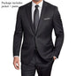 Men's 3 Piece Suit Set Wedding Solid Color Blazer Vest Pants Formal Business Dress Classic Tuxedo for Party Groomsmen