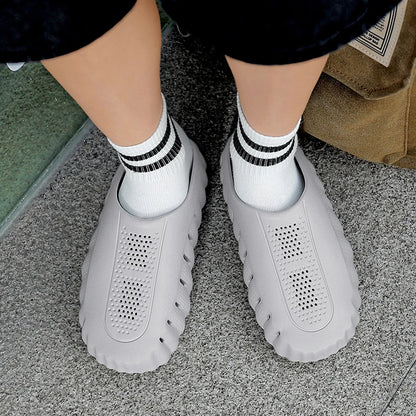 Men's Slippers Non-Slip Slides Fashion Massage Slippers Comfortable Women Slides Summer Sandals Outdoor Indoor Shoes Big Size