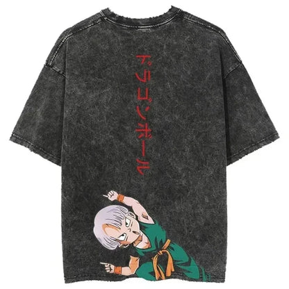 Débardeur Hip-Hop DRAGON BALL – Style Streetwear, Maille Coton &amp; Confort Four Seasons