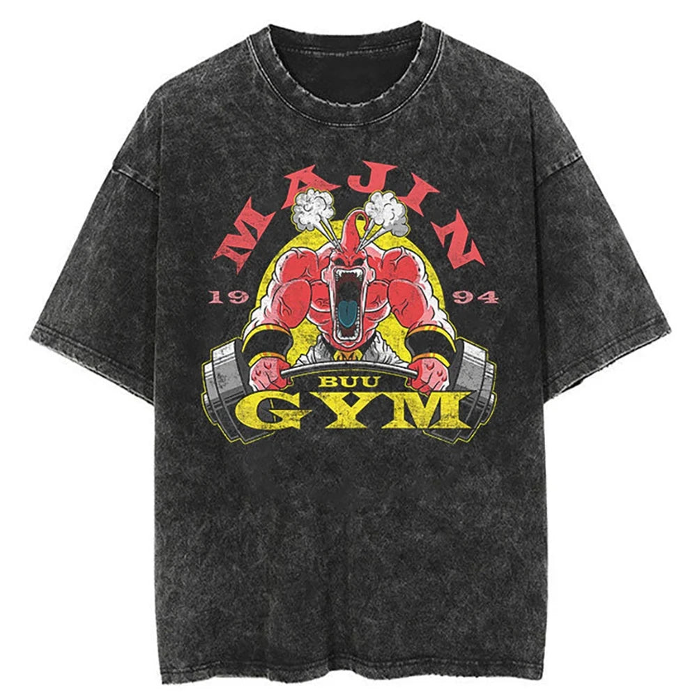 Débardeur Hip-Hop DRAGON BALL – Style Streetwear, Maille Coton &amp; Confort Four Seasons
