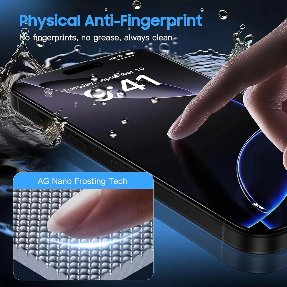 Matte Privacy Screen Protector For iPhone 17 Pro Max Air 14 15 13 11 12 16 Pro Max 7 6 8 Plus XR XS X SE 2 3 Soft Ceramic Film