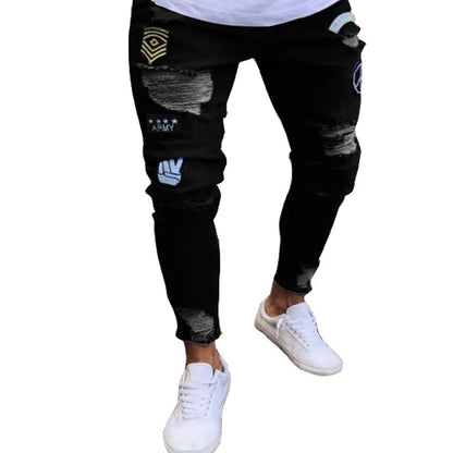 Jean Coupe Pencil en Denim Premium – Style Casual, Taille Basse &amp; Fini Adouci