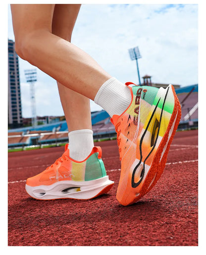 Running Shoes Men Carbon Board Marathon Speciality Sports Breathable Lightweight Women's Comfortable Athletic Sneakers