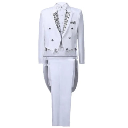 Costume Queue-de-Pie Homme "Classic Tuxedo" – Style Gothique &amp; Formel