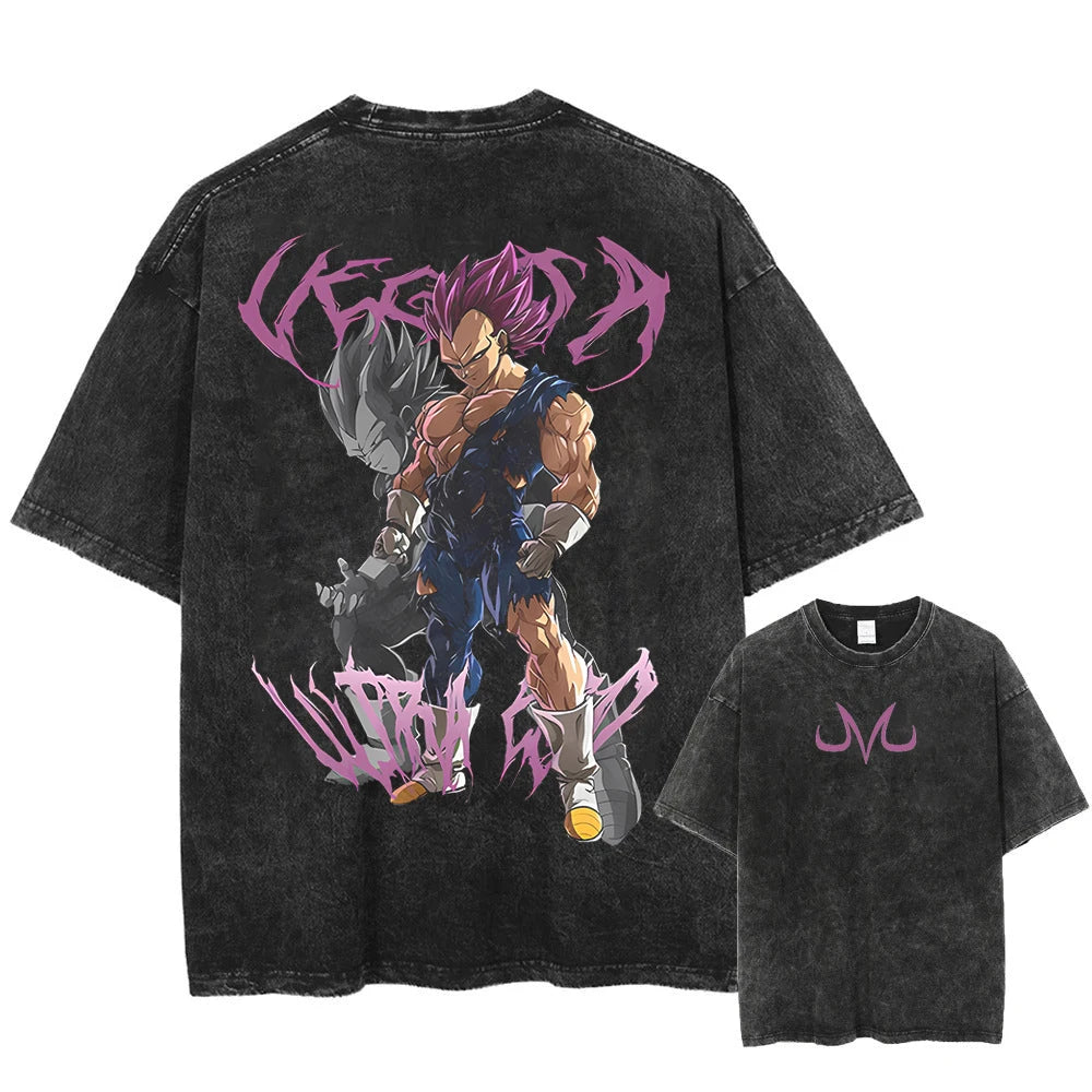 Débardeur Hip-Hop DRAGON BALL – Style Streetwear, Maille Coton &amp; Confort Four Seasons