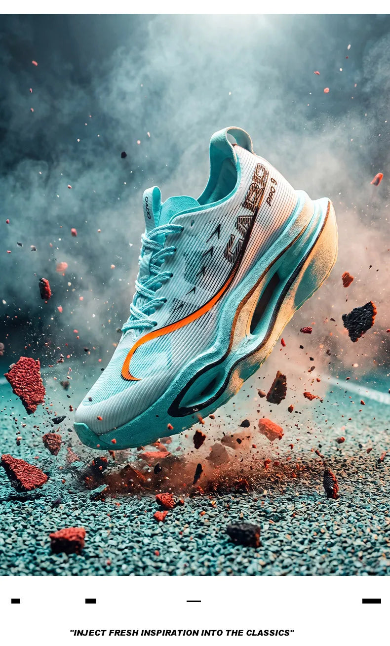 Running Shoes Men Carbon Board Marathon Speciality Sports Breathable Lightweight Women's Comfortable Athletic Sneakers