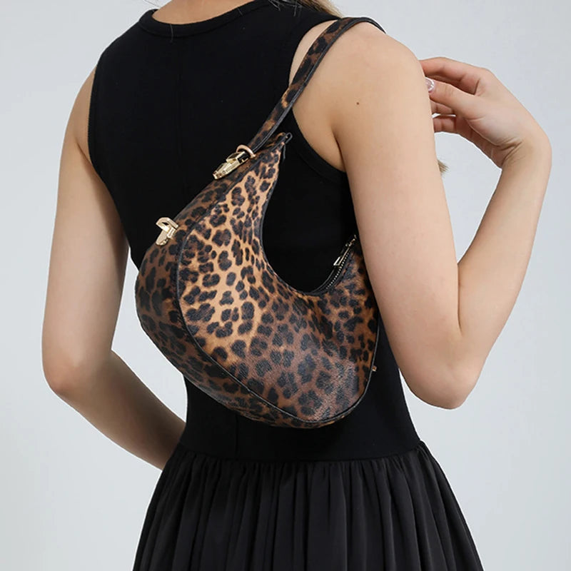 Yogodlns Hobo Bag - Trendy Animal Print