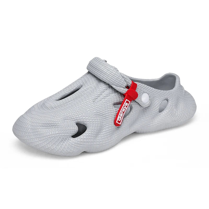 Baotou Slippers for Men and Women 2025 New Summer Outdoor Wear Non-Slip Anti-Odor Sports Beach Dual-Use Sandals and Slippers