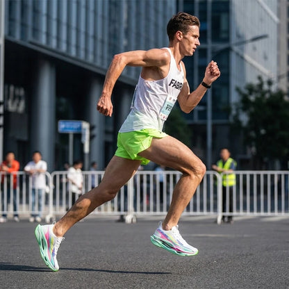Running Shoes Men Carbon Board Marathon Speciality Sports Breathable Lightweight Women's Comfortable Athletic Sneakers