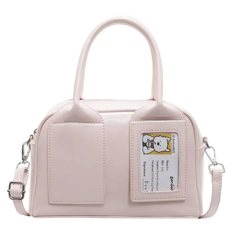 New Y2K Harajuku Shoulder Bag Women Korean Transparent Ita Bag Crossbody Bag Female Japanese Designer Trend Handbag Purse