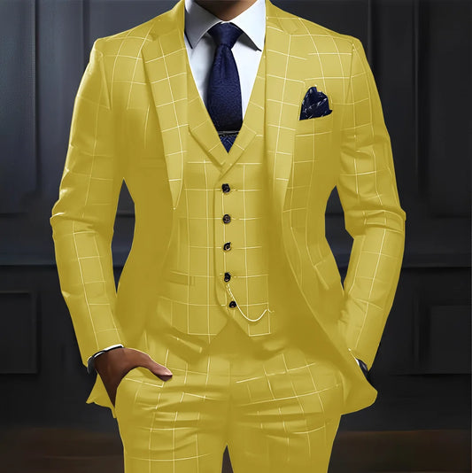 Costume de Mariage – Collection Élégance Fnoexw (Coupe Droite)