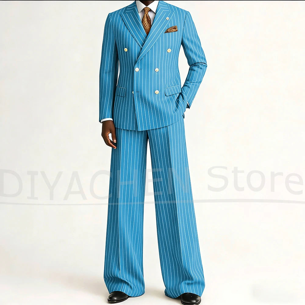 Ensemble Costume de Cérémonie Double Boutonnage – LAIDITYA