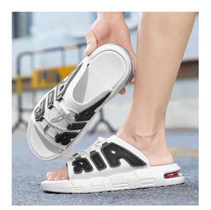 Sandales d'Extérieur Style Streetwear JRJL – Confort Coton, Semelle PVC &amp; Style Croisé