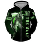 Animal Wolf 3D Print Hoodies Men Women Casual Fashion Streetwear Oversized Sweatshirts Zipper Hoodie Male Tracksuit Man Clothing