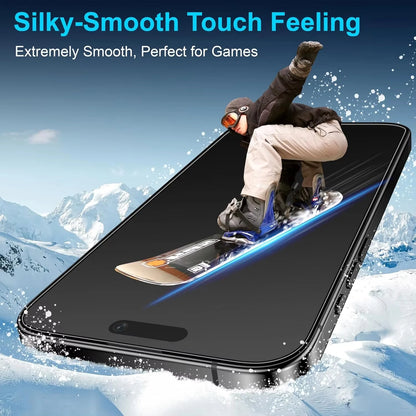 Matte Privacy Screen Protector For iPhone 17 Pro Max Air 14 15 13 11 12 16 Pro Max 7 6 8 Plus XR XS X SE 2 3 Soft Ceramic Film