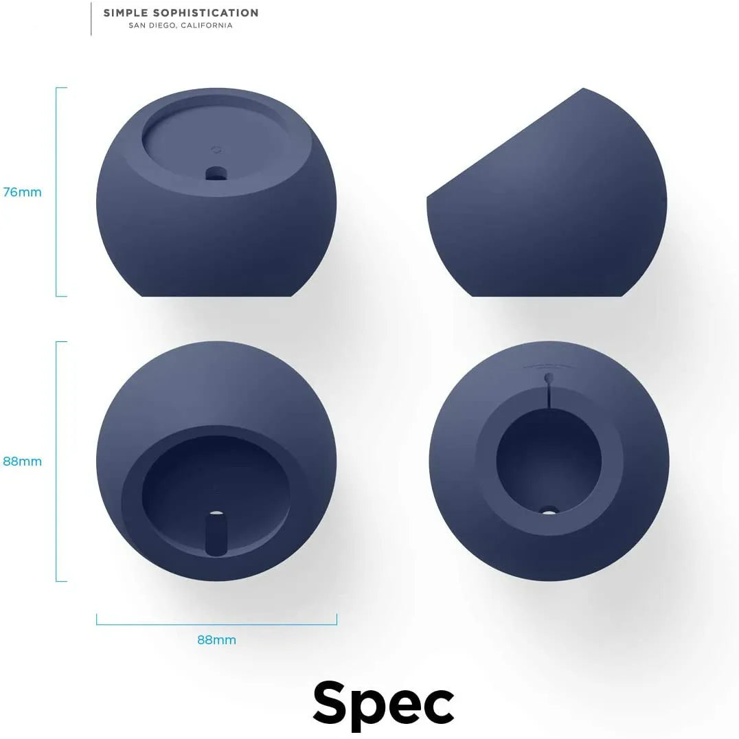 Ball Shape Magnetic Silicone Charging Desk Holder Stand for Magsafe iPhone 16 15 14 13 Macsafe Charger Dock Station Accessories