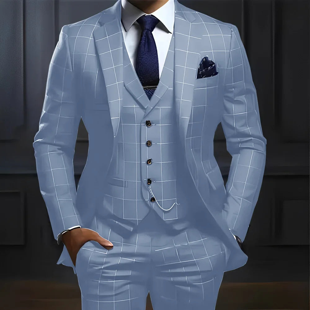 Costume de Mariage – Collection Élégance Fnoexw (Coupe Droite)