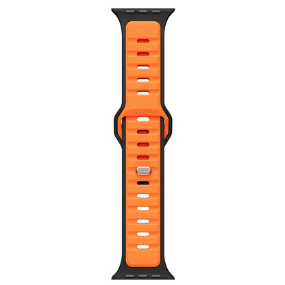 For Iwatch Series 11 10 9 8 7 6 5 4 SE3 Ultra 1 2 Silicone Strap Sports Band for Apple Watch 49mm 46mm 45mm 44mm 42mm 41mm 40mm