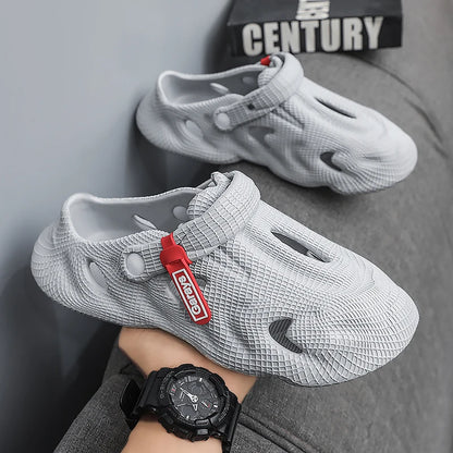 Baotou Slippers for Men and Women 2025 New Summer Outdoor Wear Non-Slip Anti-Odor Sports Beach Dual-Use Sandals and Slippers