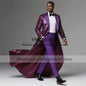 Costume de Mariage Slim Fit B341 – Double Boutonnage, Tissage Tatting &amp; Confection Sur-Mesure