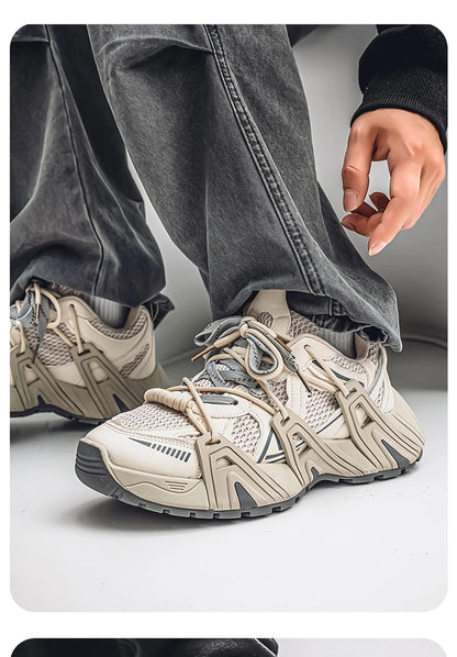 Baskets Casual Lexsan "Z381" – Style Court Classique, Ultra-Respirantes &amp; Haute Résistance