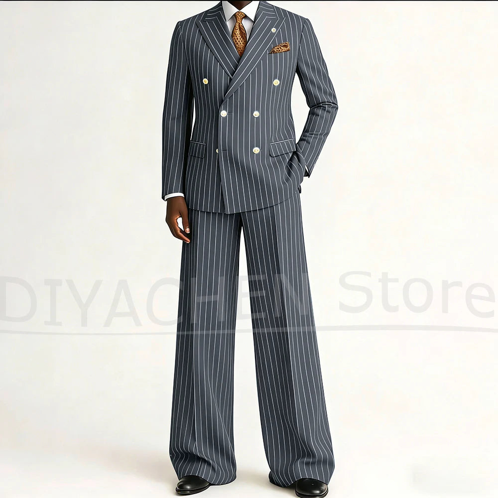 Ensemble Costume de Cérémonie Double Boutonnage – LAIDITYA