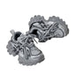 Thick-soled Children's Sports Shoes Autumn Leather Fashion Girl's Running Shoes Boys' Casual Shoes Lace-up Soft Sole Kids Shoes