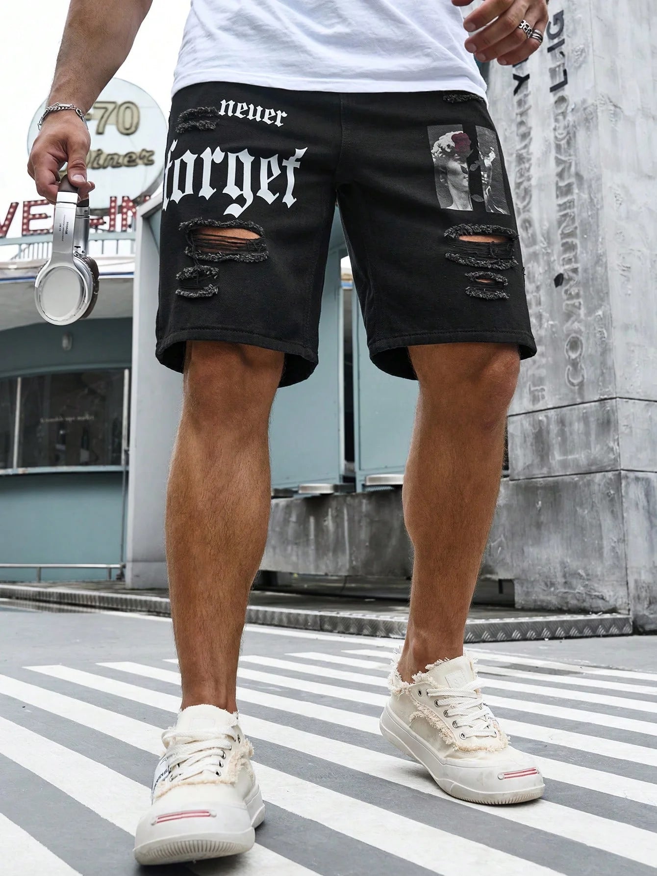 Short Harem à Tassels LVCCCI'S – Style Casual Estival, Légère Élasticité &amp; Maille Confort