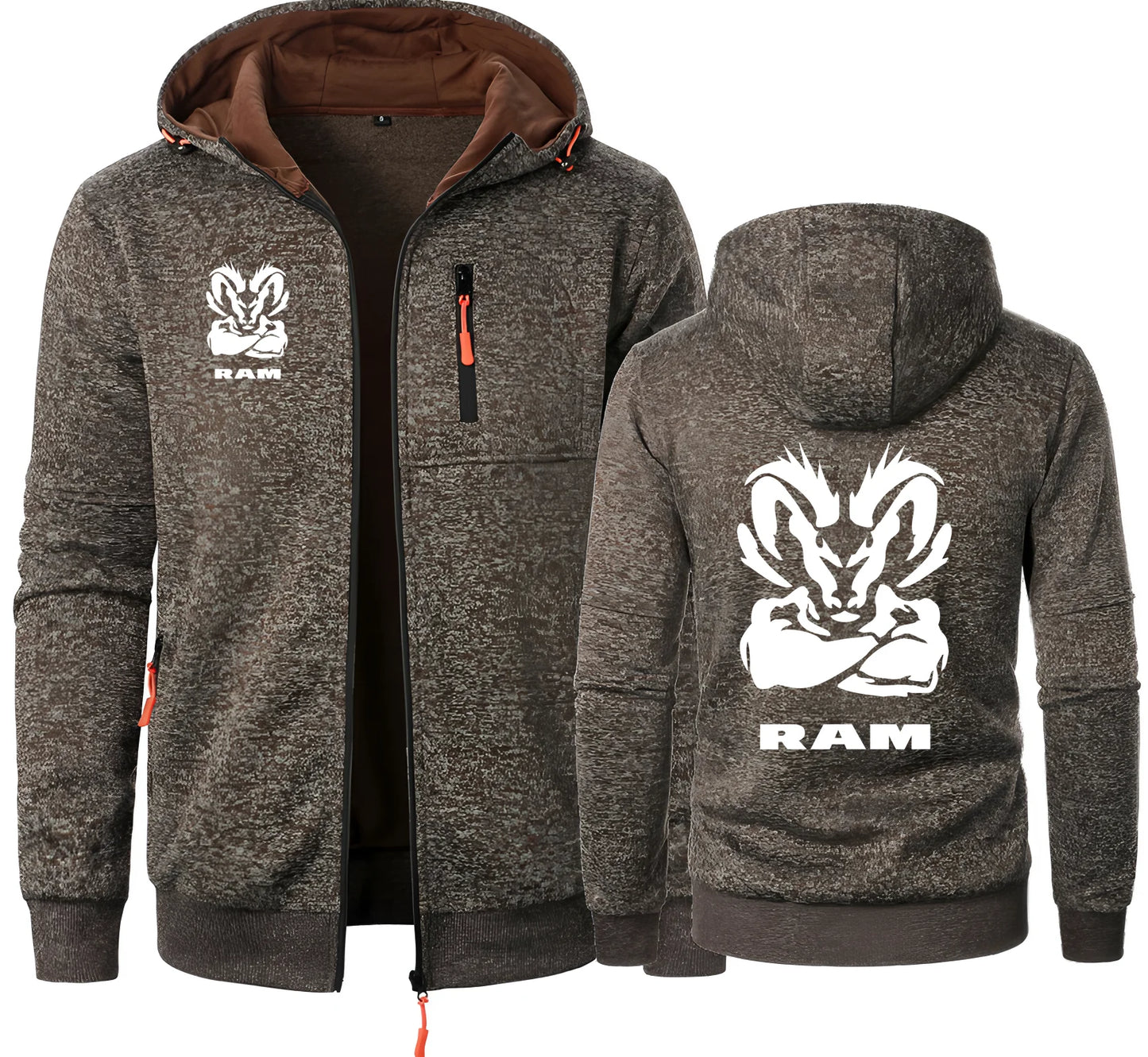 Novelty Ram 1500 Turbo Car Fans Men's Hoodies Sweatshirts DodgeLYED Jacquard Hoodie Men Hooded Male Hoody Man Sweatshirt