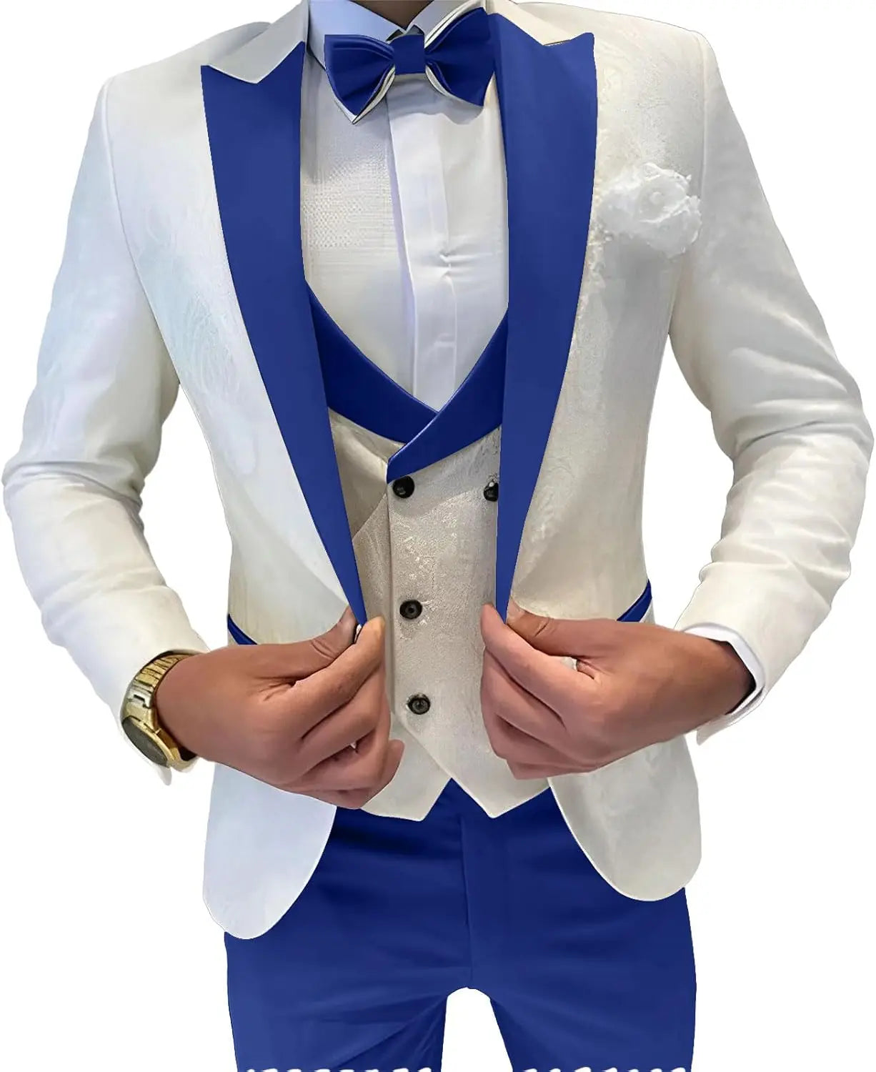 Costume de Mariage "Smart Casual" WSMDA – Simple Boutonnage, Confort Coton &amp; Style Urbain