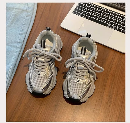 Fashion Platform Sneakers for Women Casual Non Slip Thick Sole Sports Shoes Woman Comfortable Casual Sports Shoes Zapatos Mujer
