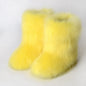 Bottes de Neige de Luxe en Fausse Fourrure EAEOVNI – Chaleur Extrême &amp; Style Hivernal Glamour