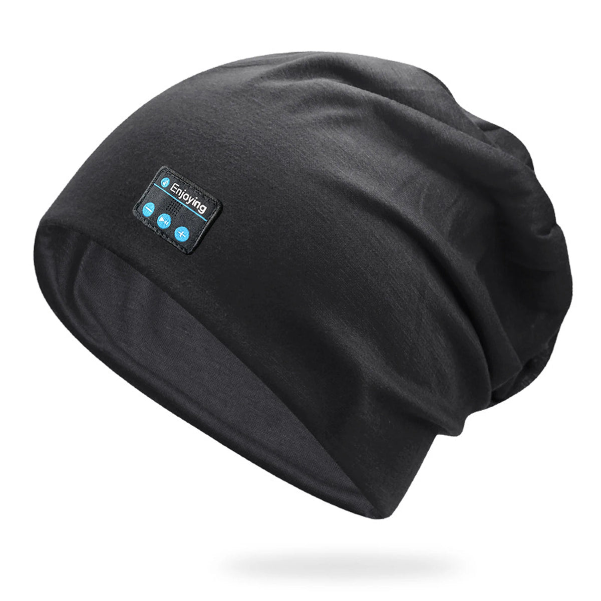 Wireless Stereo Bluetooth Headphone Summer Beanie Sleep Soft Cotton Cap Lightweight Running Earphone Headset Sports Music Hat