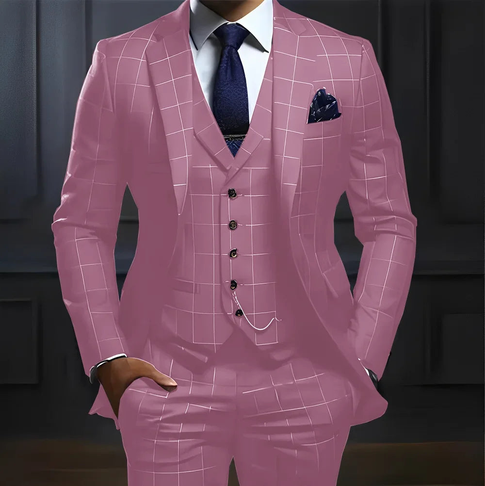 Costume de Mariage – Collection Élégance Fnoexw (Coupe Droite)