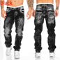 Jean Coupe Pencil en Denim Premium – Style Casual, Taille Basse &amp; Fini Adouci